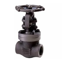 Steel needle valve